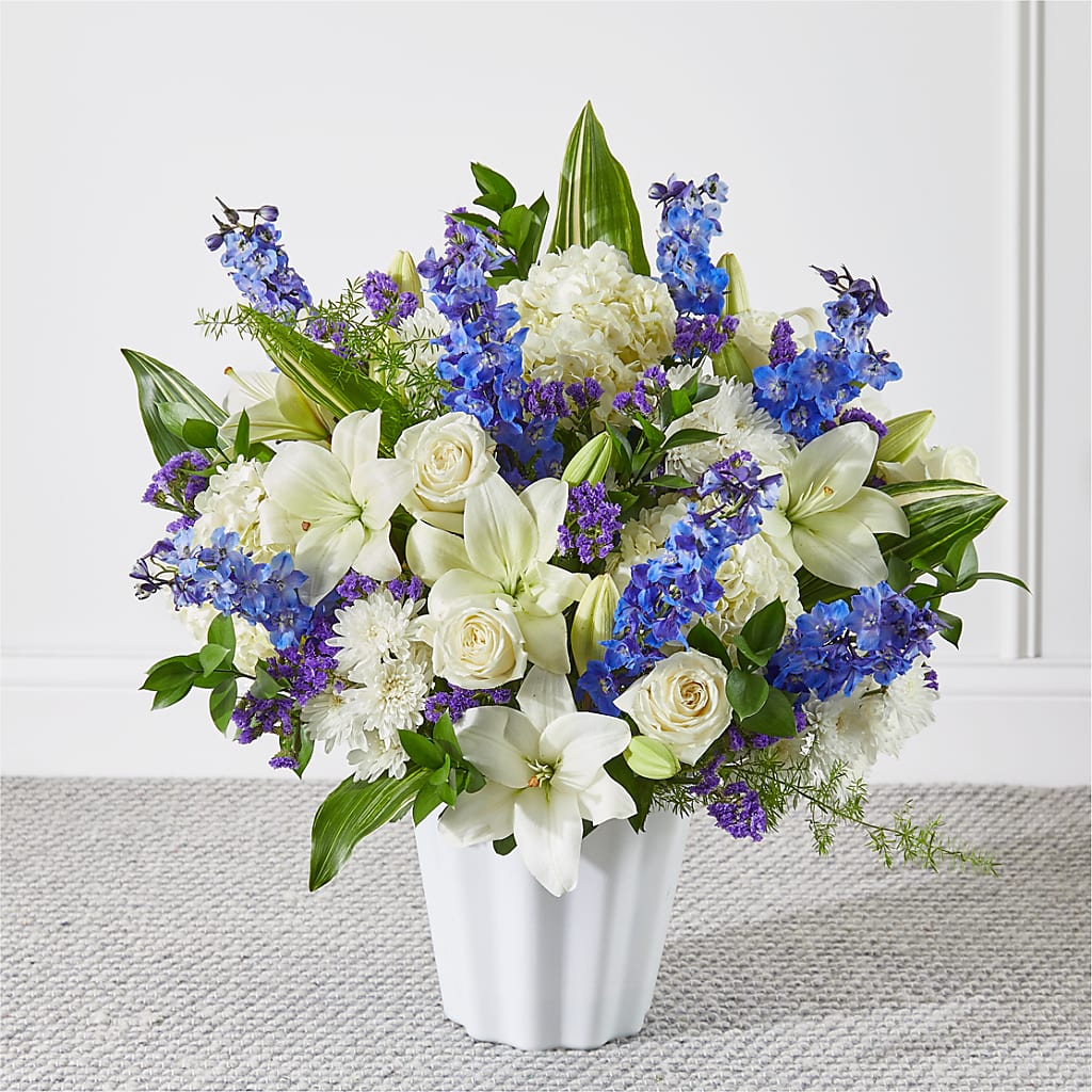 Take Comfort Floor Basket – Meta Flowers, Manassas VA