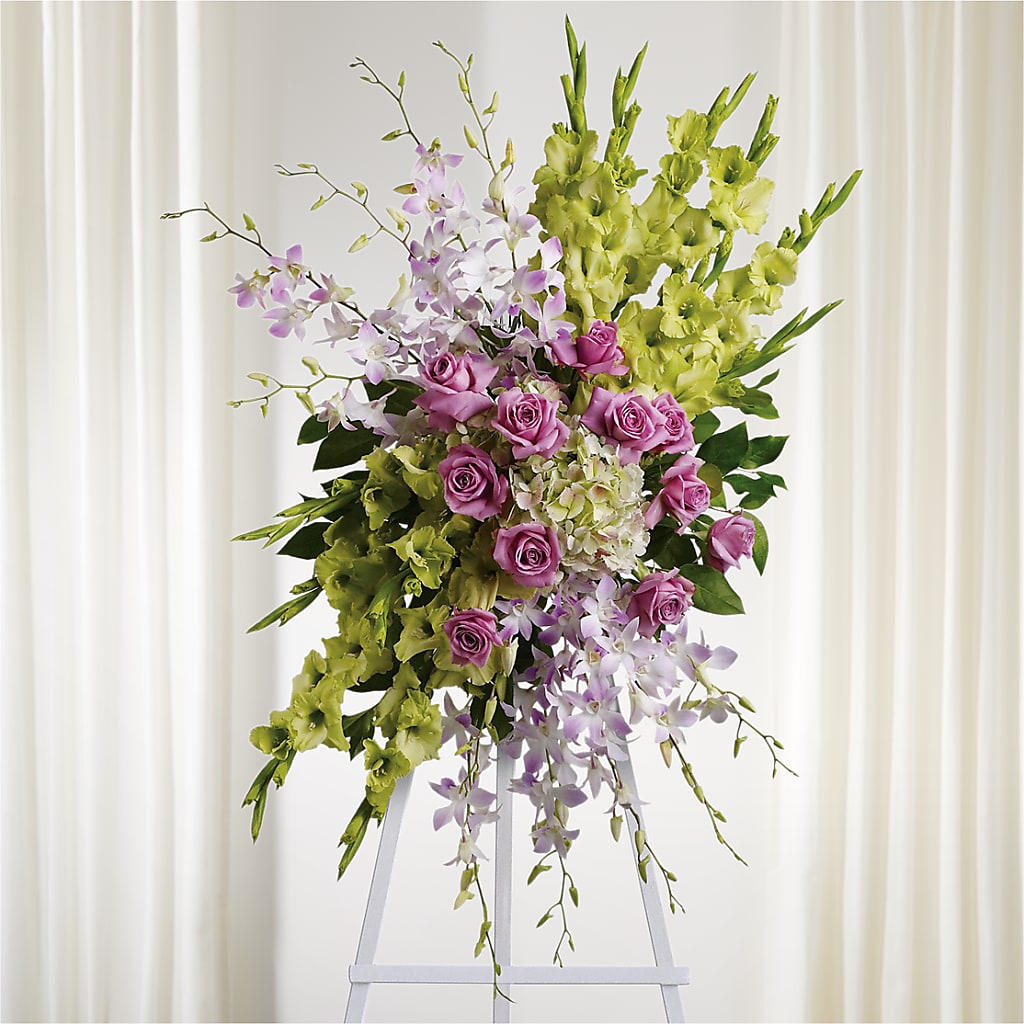 Lasting Legacy Standing Spray – Meta Flowers, Manassas VA