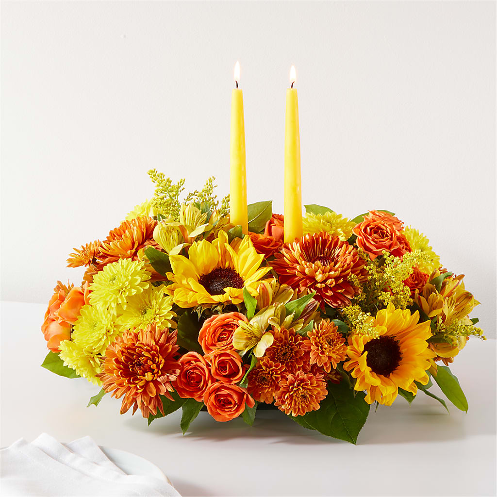Autumn Harmony Centerpiece – Meta Flowers, Manassas VA