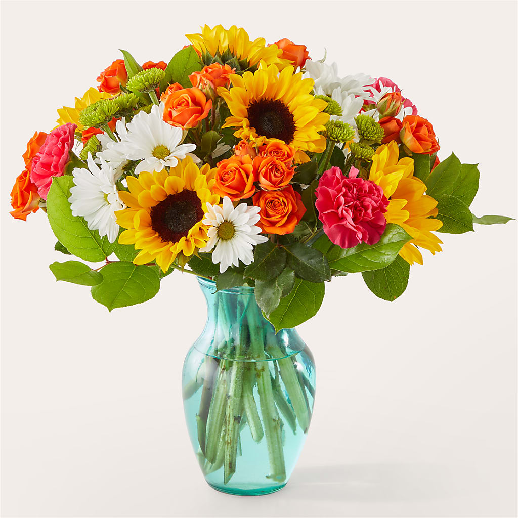 Sun-drenched Blooms Bouquet – Meta Flowers, Manassas VA
