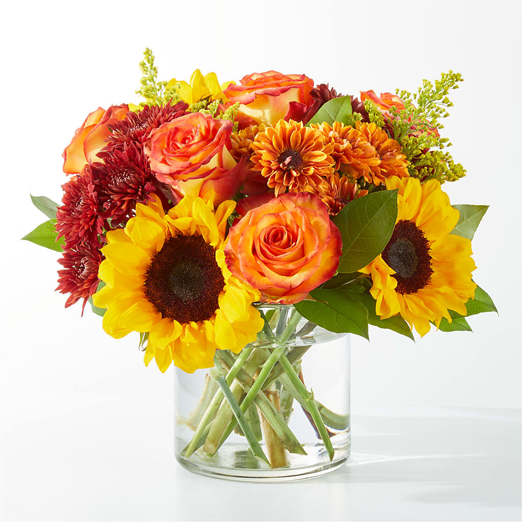 Flannel Scarf Bouquet – Meta Flowers, Manassas VA