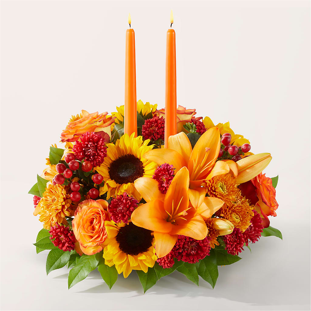 Grateful Centerpiece – Meta Flowers, Manassas VA