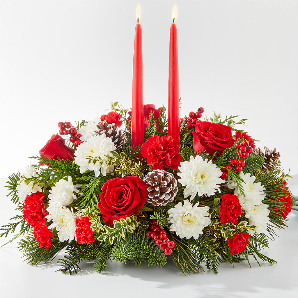 Holiday Soiree Centerpiece – Meta Flowers, Manassas VA