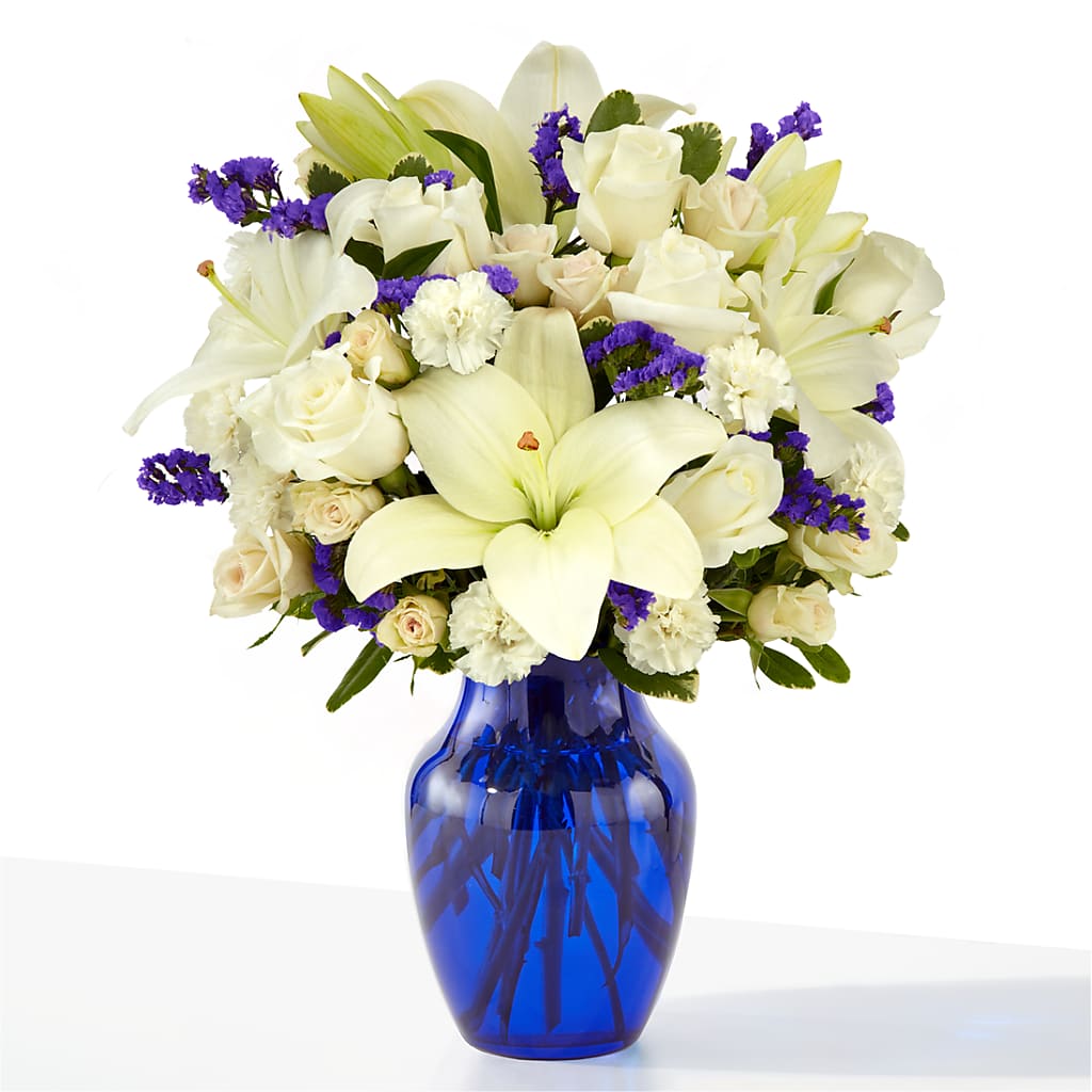 Sapphire Rush Bouquet – Meta Flowers, Manassas VA