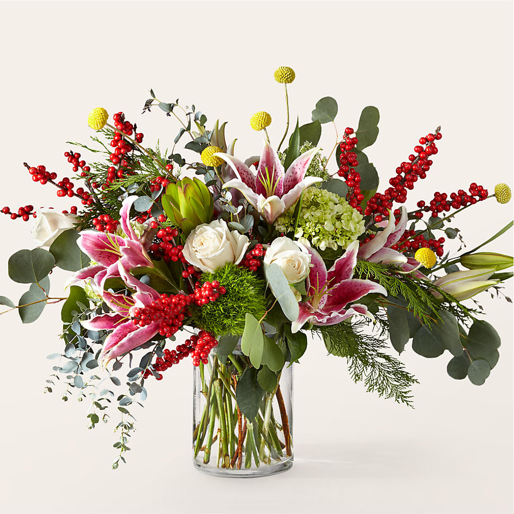 Berry & Bright Bouquet – Meta Flowers, Manassas VA