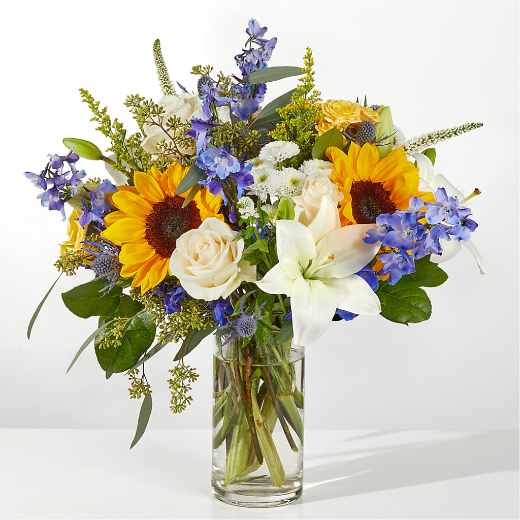 Wonderfully Sunny Bouquet – Meta Flowers, Manassas VA