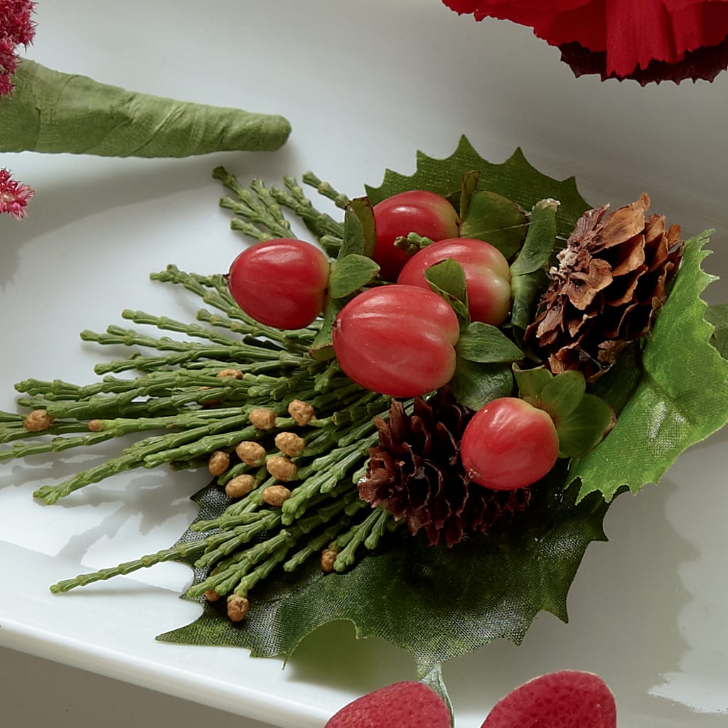 Red Berry Boutonniere – Meta Flowers, Manassas VA