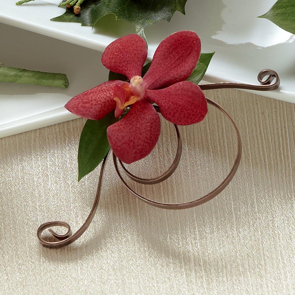 Red Mokara Boutonniere – Meta Flowers, Manassas VA