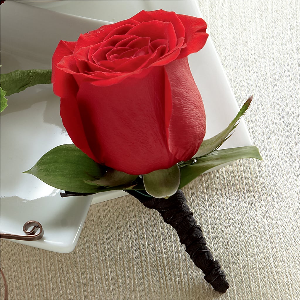 Red Rose Boutonniere – Meta Flowers, Manassas VA