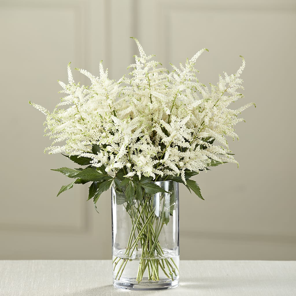 White Astilbe Bouquet – Meta Flowers, Manassas VA
