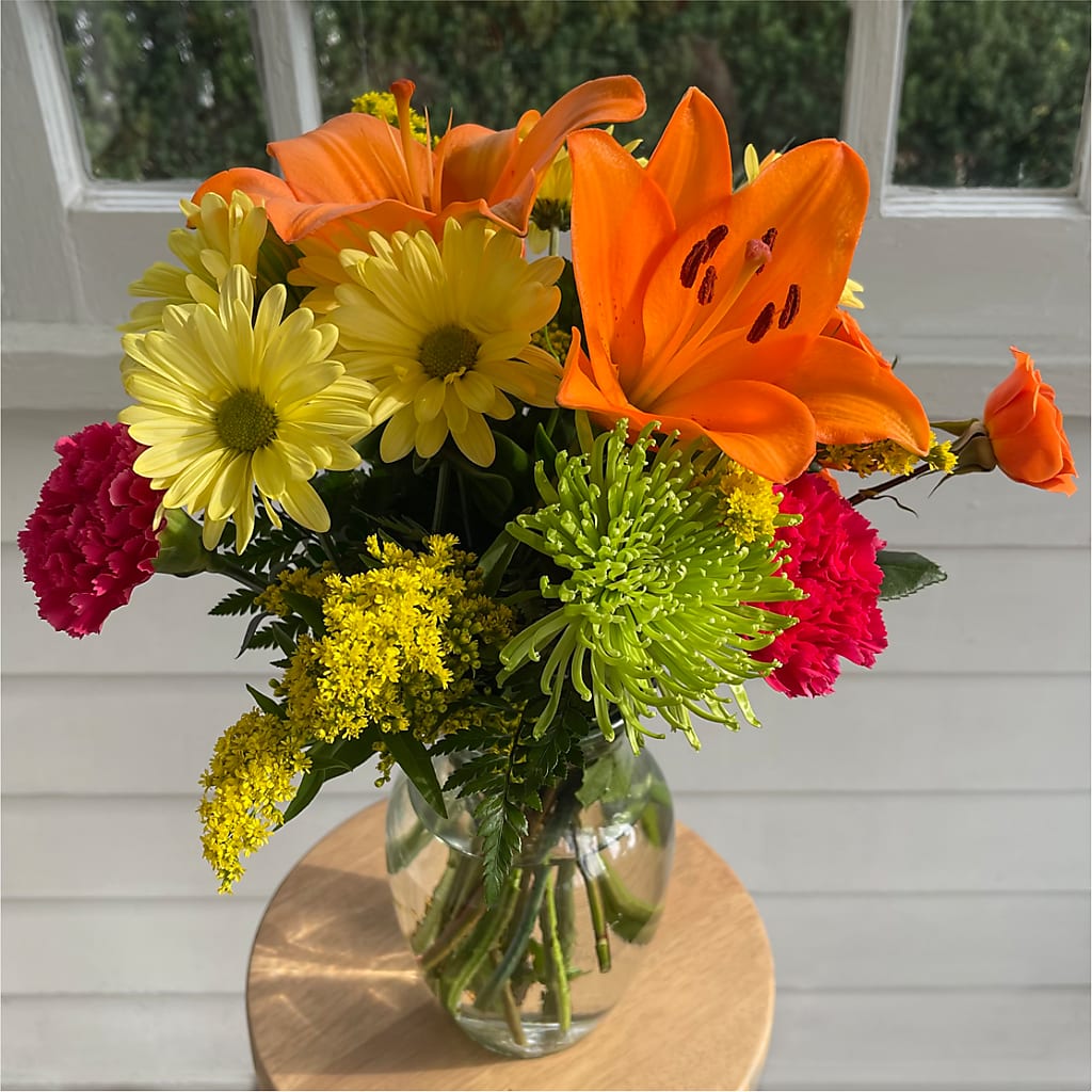 Bold & Bright – A Florist Original –  Meta Flowers, Manassas VA