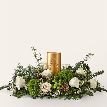 Chestnuts Roasting Centerpiece –  Meta Flowers, Manassas VA