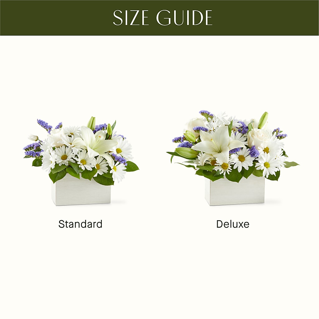 Beyond Blue Box Bouquet –  Meta Flowers, Manassas VA