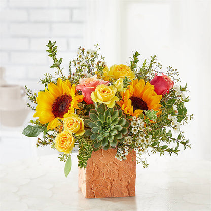 Sunflower Season Bouquet –  Meta Flowers, Manassas VA