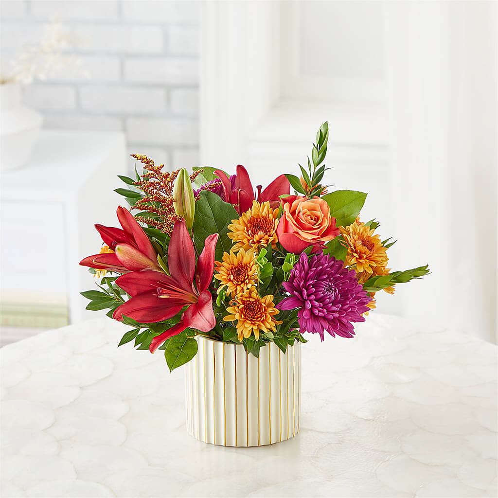 Burgundy Landscape Bouquet –  Meta Flowers, Manassas VA