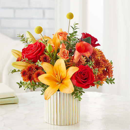 Scarlet Skies Bouquet –  Meta Flowers, Manassas VA