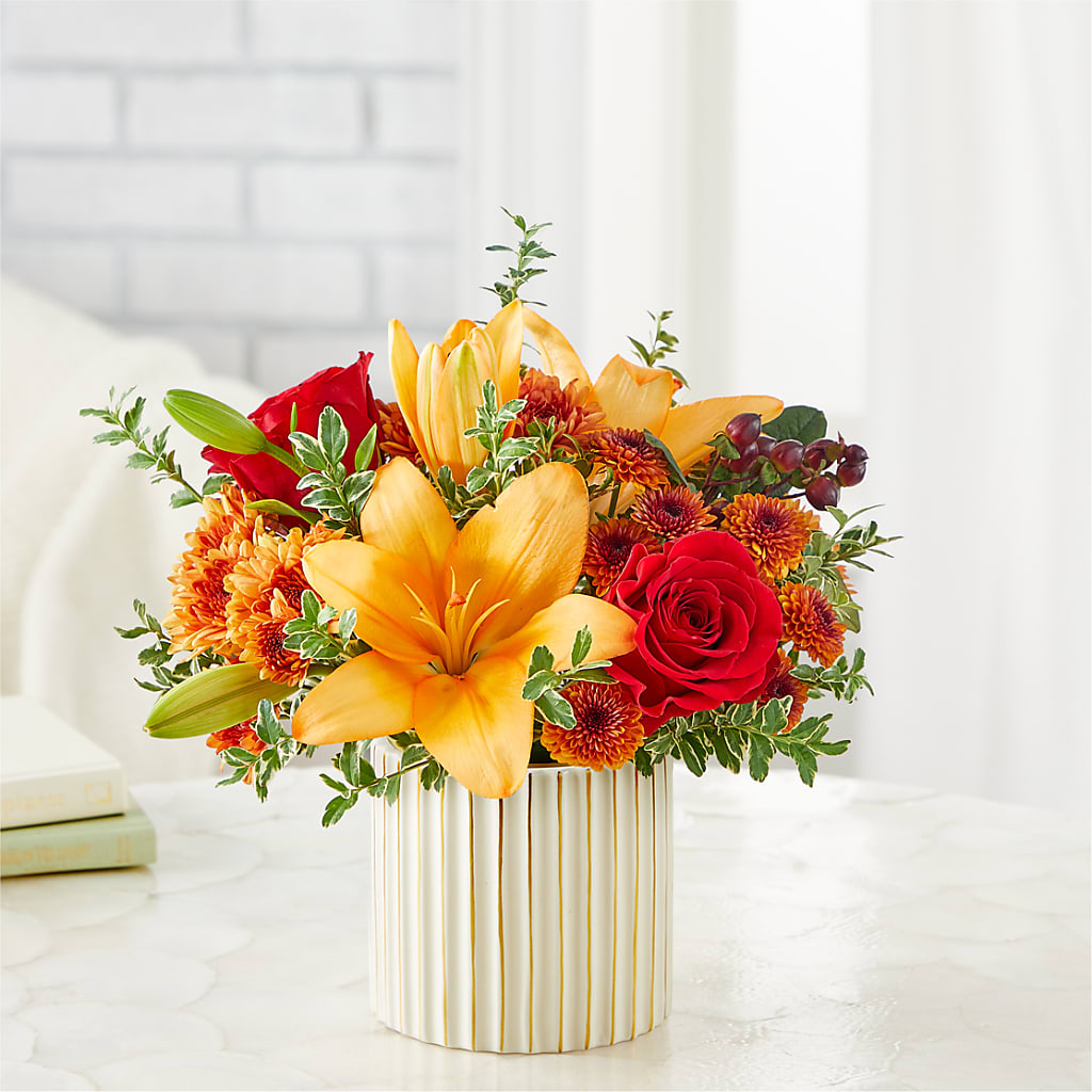 Scarlet Skies Bouquet –  Meta Flowers, Manassas VA