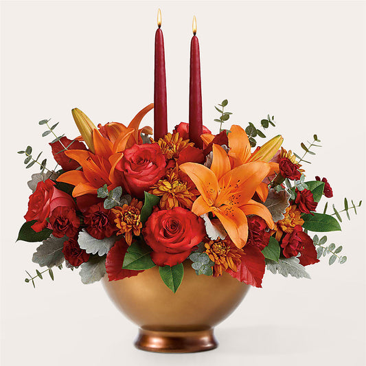 Fruits of Fall Centerpiece –  Meta Flowers, Manassas VA