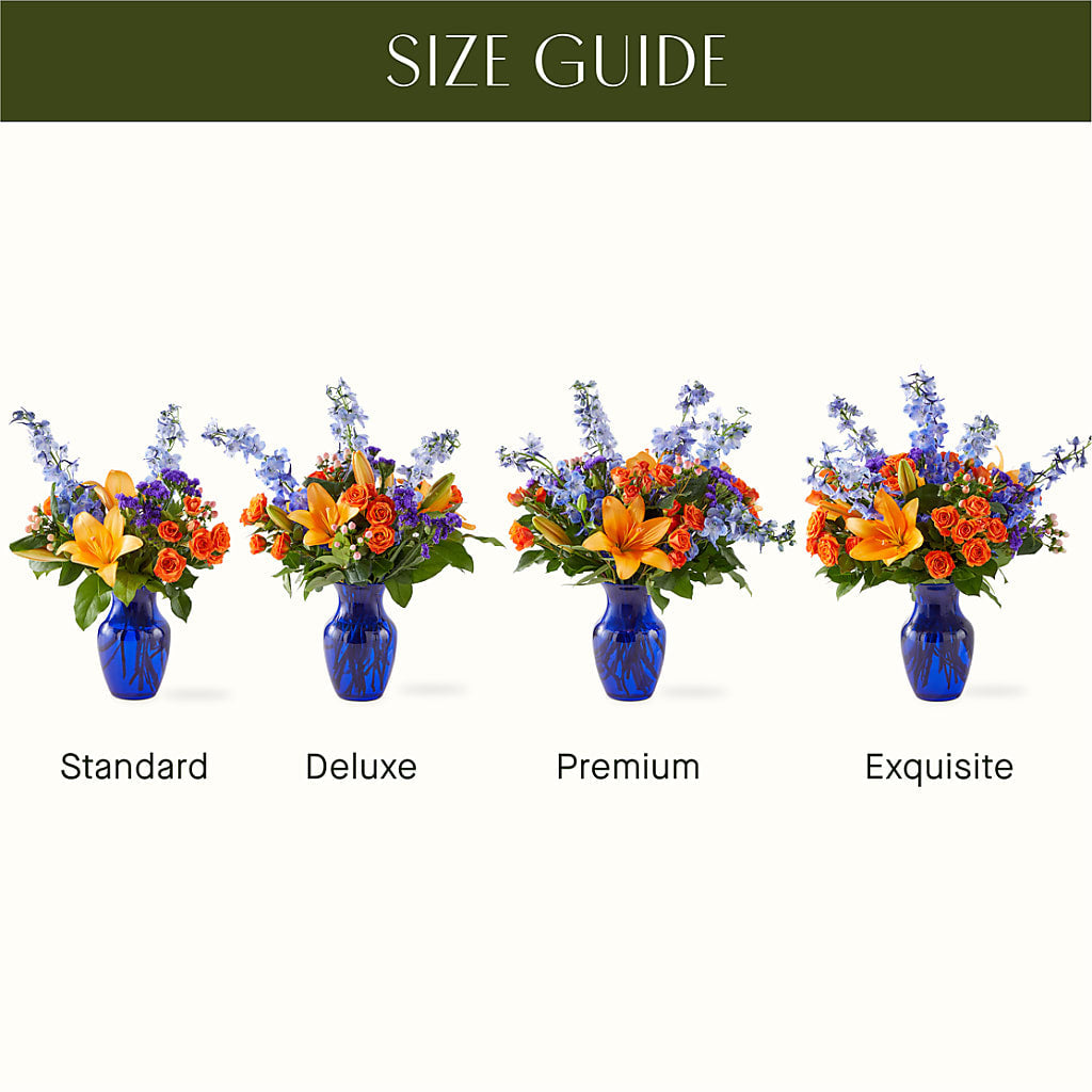 Radiant Citrus Bouquet –  Meta Flowers, Manassas VA