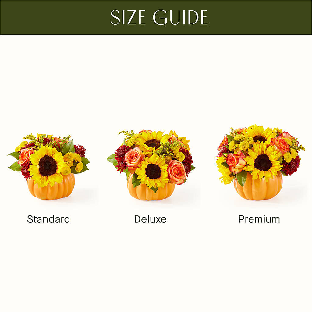 Golden Gourd Pumpkin Bouquet –  Meta Flowers, Manassas VA