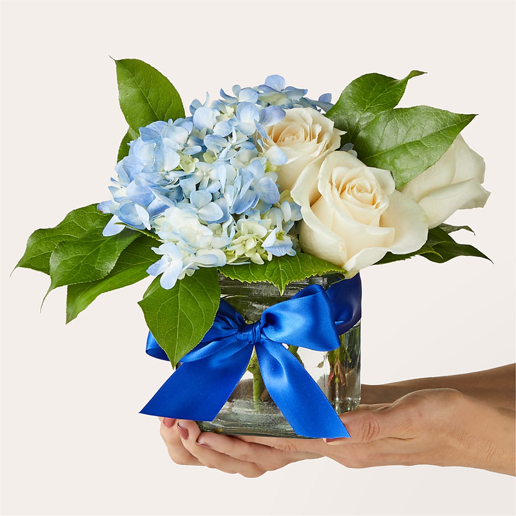 Sky Blue Delight Bouquet –  Meta Flowers, Manassas VA