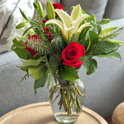 Sparkling Snowflakes Bouquet –  Meta Flowers, Manassas VA