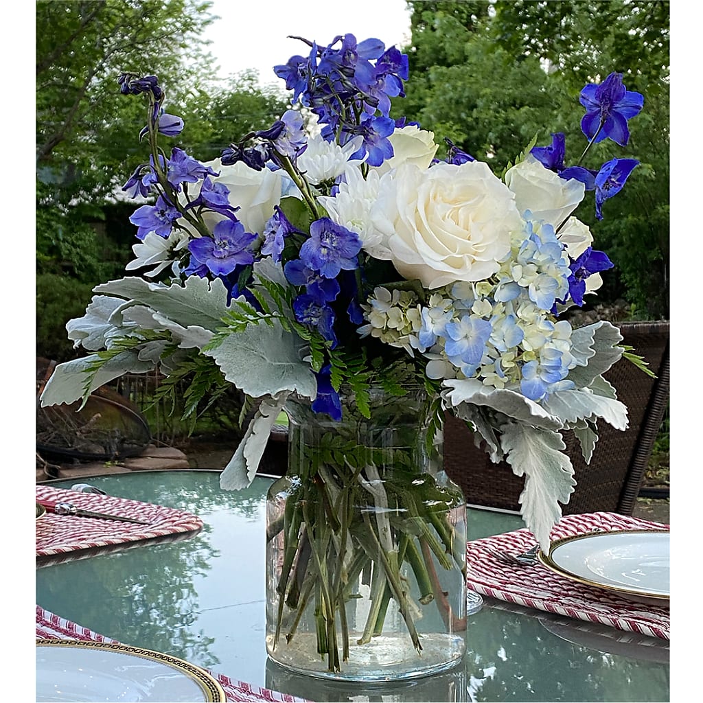 Clear Skies Bouquet –  Meta Flowers, Manassas VA