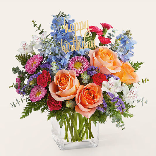 Birthday Bash Bouquet –  Meta Flowers, Manassas VA