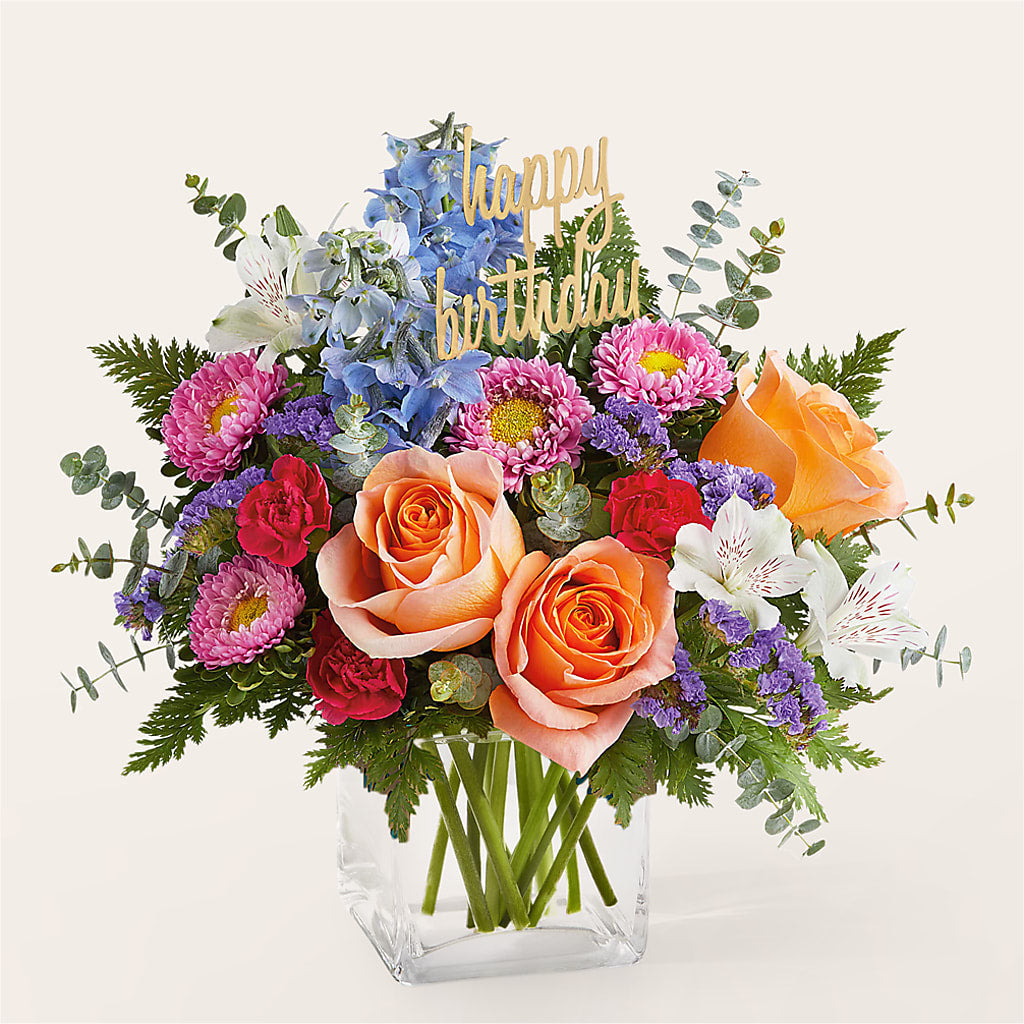 Birthday Bash Bouquet –  Meta Flowers, Manassas VA