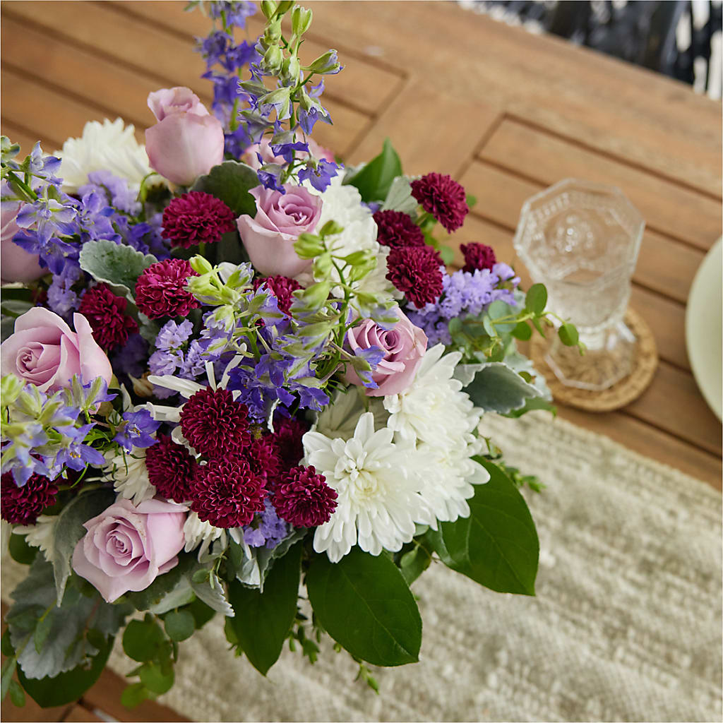 Violet Frost Bouquet –  Meta Flowers, Manassas VA
