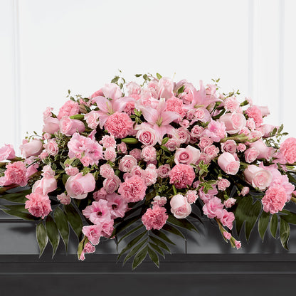 Garden of Comfort Casket Spray (Standard) –  Meta Flowers, Manassas VA