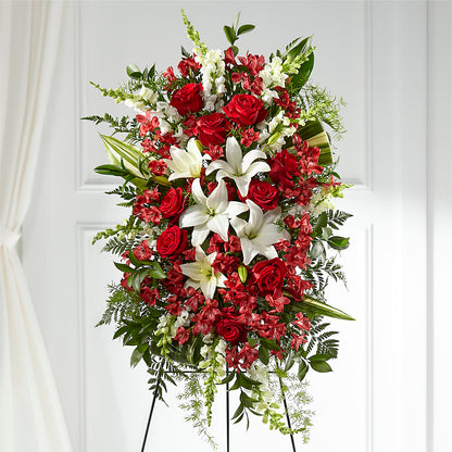 Everlasting Memory Standing Spray –  Meta Flowers, Manassas VA