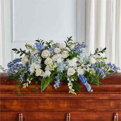 Timeless Essence Casket Spray –  Meta Flowers, Manassas VA
