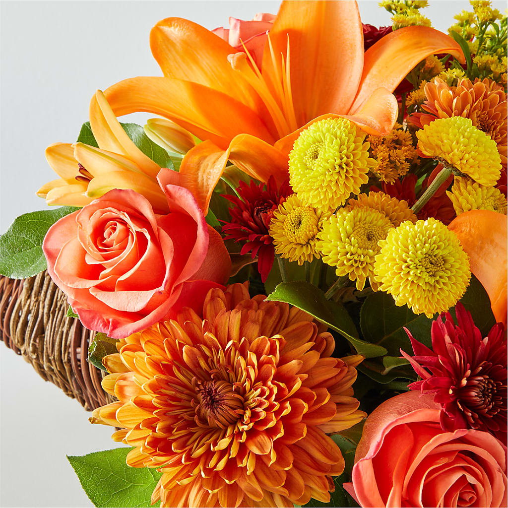 Bouquet of Blessings Cornucopia –  Meta Flowers, Manassas VA