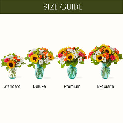 Sun-drenched Blooms Bouquet –  Meta Flowers, Manassas VA