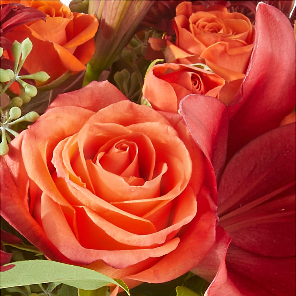 Crimson Leaves Bouquet –  Meta Flowers, Manassas VA