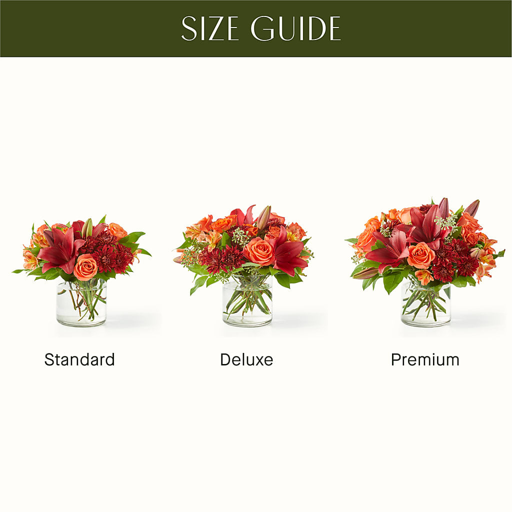 Crimson Leaves Bouquet –  Meta Flowers, Manassas VA