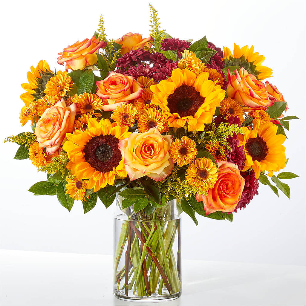 Flannel Scarf Bouquet –  Meta Flowers, Manassas VA