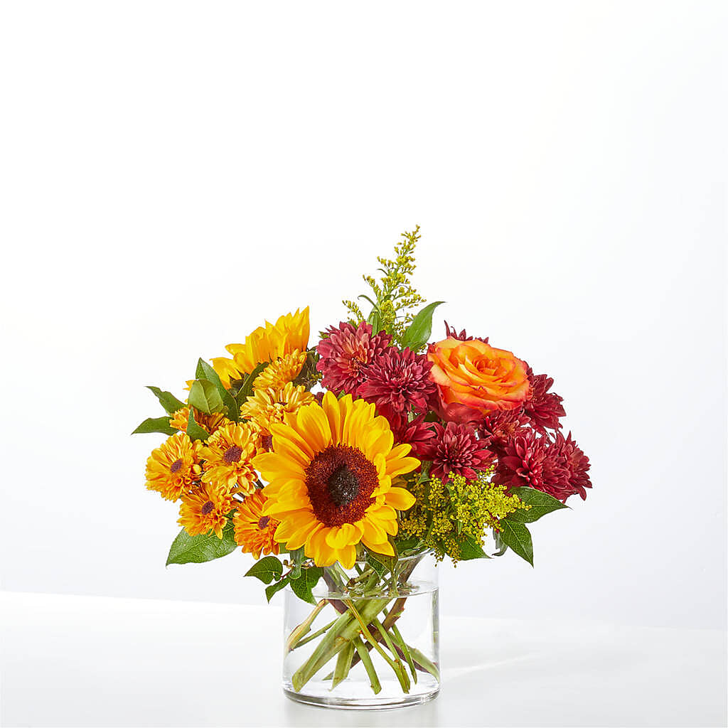 Flannel Scarf Bouquet –  Meta Flowers, Manassas VA