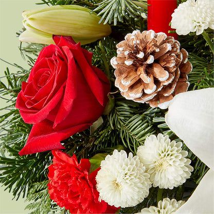 Seasonal Festivities Centerpiece –  Meta Flowers, Manassas VA