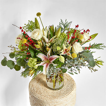 Berry & Bright Bouquet –  Meta Flowers, Manassas VA