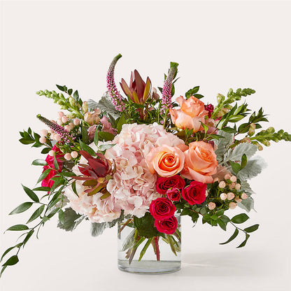 Bouquet scintillant et glamour
