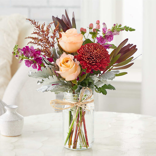Moody Hues Bouquet –  Meta Flowers, Manassas VA