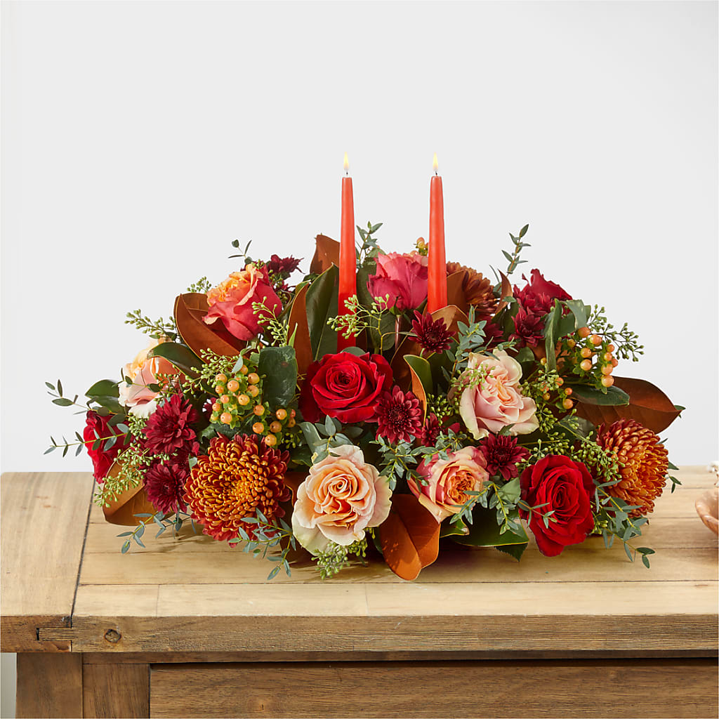 Gather Near Centerpiece –  Meta Flowers, Manassas VA