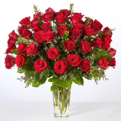 Forever Yours Fifty Stem Red Rose Bouquet –  Meta Flowers, Manassas VA