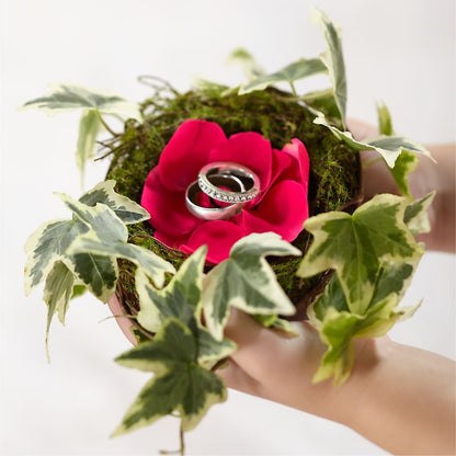 Lila Rose Ring Nest –  Meta Flowers, Manassas VA