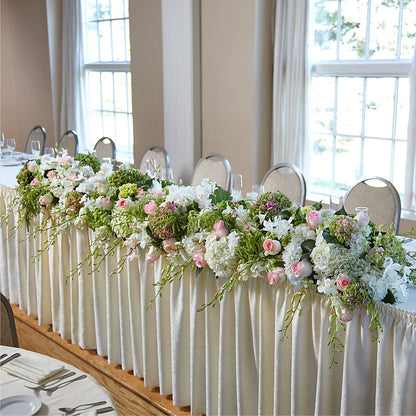 State of Joy Head Table Arrangement –  Meta Flowers, Manassas VA